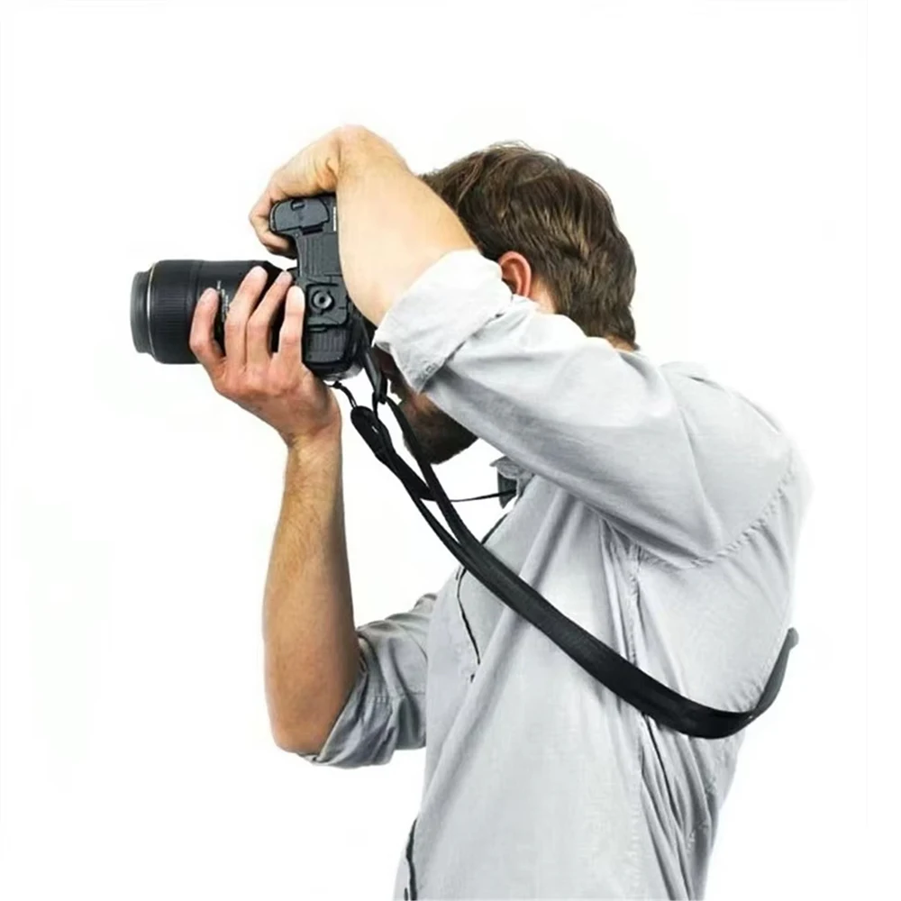 SLR Camera shoulder strap Adjustable Universal Camera strap with 2 pcs camera connection for Sony Canon Nikon Fuji Panasonic