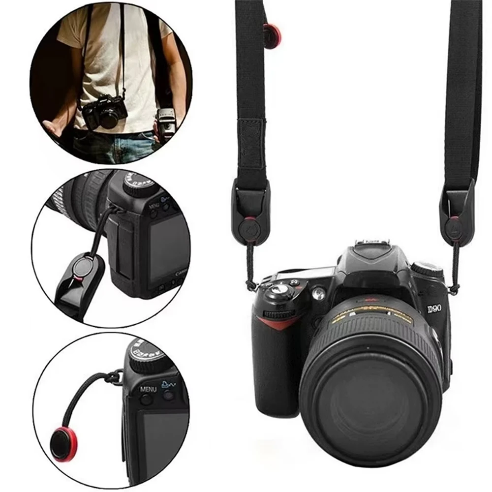 SLR Camera shoulder strap Adjustable Universal Camera strap with 2 pcs camera connection for Sony Canon Nikon Fuji Panasonic